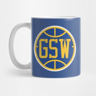 Golden State Vintage Basketball Mug